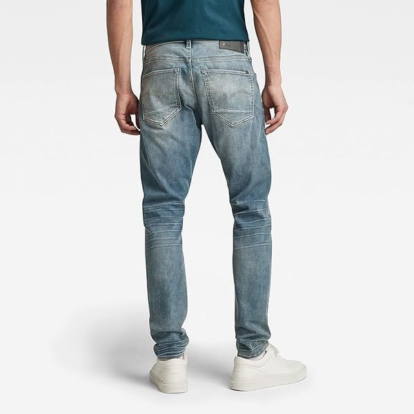 Чоловічі джинси G-Star RAW 3301 Skinny Elto chrome superstretch, 34/30 8720346502823 фото