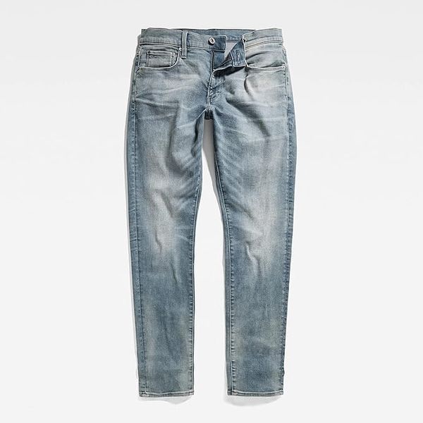 Чоловічі джинси G-Star RAW 3301 Skinny Elto chrome superstretch, 34/30 8720346502823 фото