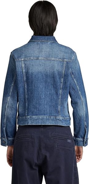 Джинсовка женская G-Star RAW Arc 3D Jacket Burten stretch denim, XXS 8719772483073 фото