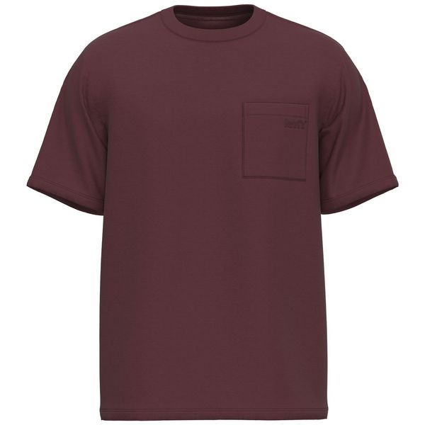 Levi's Ss Pocket Tee Rlx Red Mahogany XS A3697-0004 XS фото