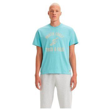 Футболка чоловіча Levi's Gold Tab Tee North Coast Milky Blue Gra XL A3757-0020 XL 5401105493684 фото