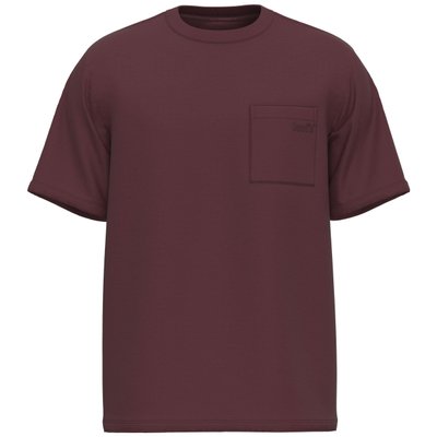 Levi's Ss Pocket Tee Rlx Red Mahogany S A3697-0004 S фото