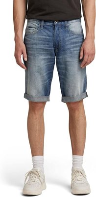 Чоловічі джинсові шорти G-Star RAW 3301 short Sato denim, 38 8719368710194 фото