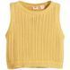 Жіноча безрукавка Levi's BABY BLUE SWEATER VEST AMBER YELLOW L A4247-0001 L 5401105473921 фото