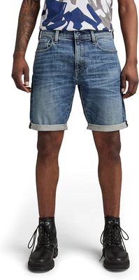 Чоловічі джинсові шорти G-Star RAW 3301 Slim Short Heavy elto pure superstretch, 33 8719772866005 фото