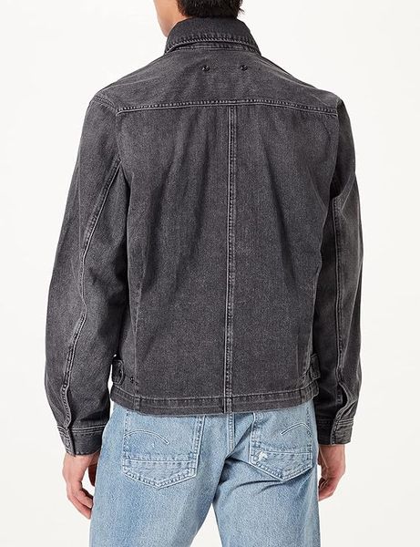 Джинсовка чоловіча G-Star RAW Flight combat jacket Relz black denim o, M 8719772905643 фото