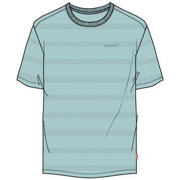 Levi's Red Tab Vintage Tee Popcorn Jacquard Pastel M A0637-0052 M фото