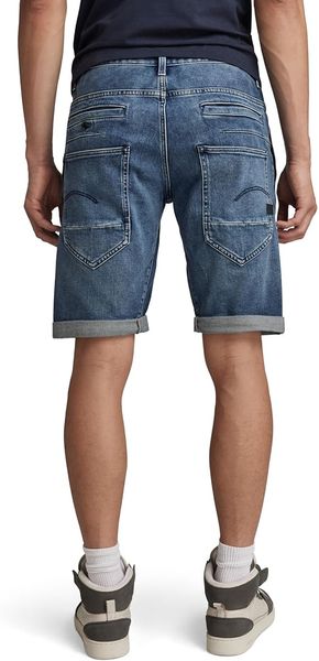 Мужские джинсовые шорты G-Star RAW D-Staq 3D short Elto pure stretch denim, 30 8719772866876 фото