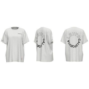 Женская футболка Levi's Graphic Cobalt Tee Minimal Sport Circle S A2704-0021 S фото