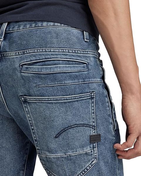 Чоловічі джинсові шорти G-Star RAW D-Staq 3D short Elto pure stretch denim, 30 8719772866876 фото