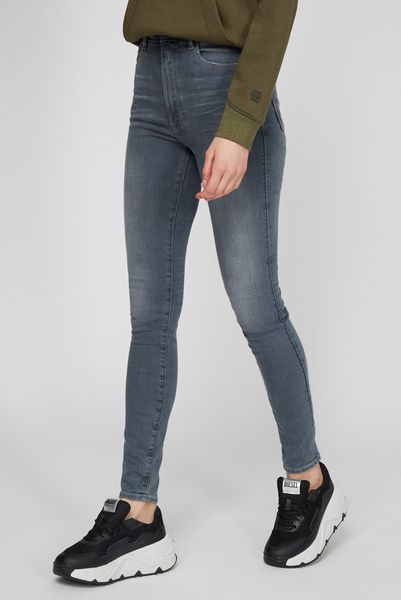 Жіночі джинси G-Star RAW Kafey Ultra High Skinny Elto chrome superstretch, 32/27 8720346503646 фото