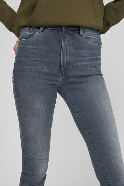 Жіночі джинси G-Star RAW Kafey Ultra High Skinny Elto chrome superstretch, 32/27 8720346503646 фото