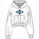 Жіноче худі Levi's Pl Graphic Laundry Hood Pl Hoodie Silve XL A3608-0000 XL 5401043570034 XL фото