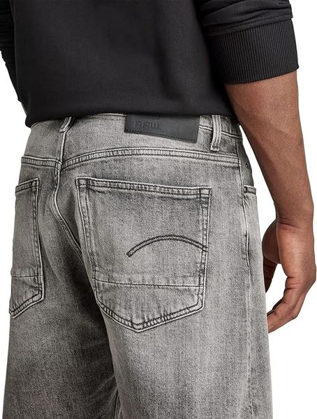 Чоловічі джинсові шорти G-Star RAW Triple A Short Burten black stretch denim, 28 8719772897337 фото