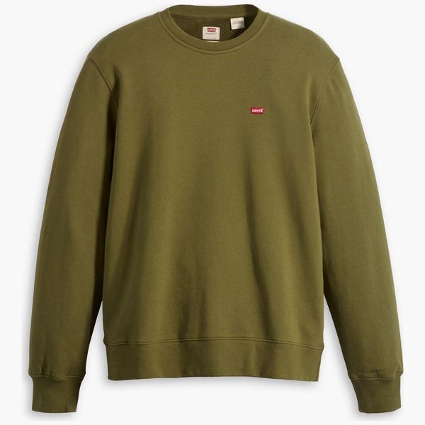 Кофта чоловіча Levi's THE ORIGINAL HM CREW SEA MOSS FRENCH TE XXL 35909-0033 XXL 5401128314058 фото