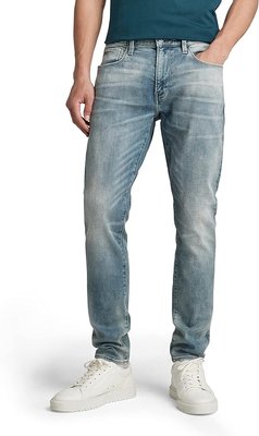 Мужские джинсы G-Star RAW 3301 Skinny Elto chrome superstretch, 30/33 8720346503004 фото