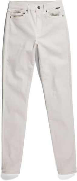 Женские джинсы G-Star RAW Shape Skinny Elto white superstretch, 30/27 8720346255507 фото